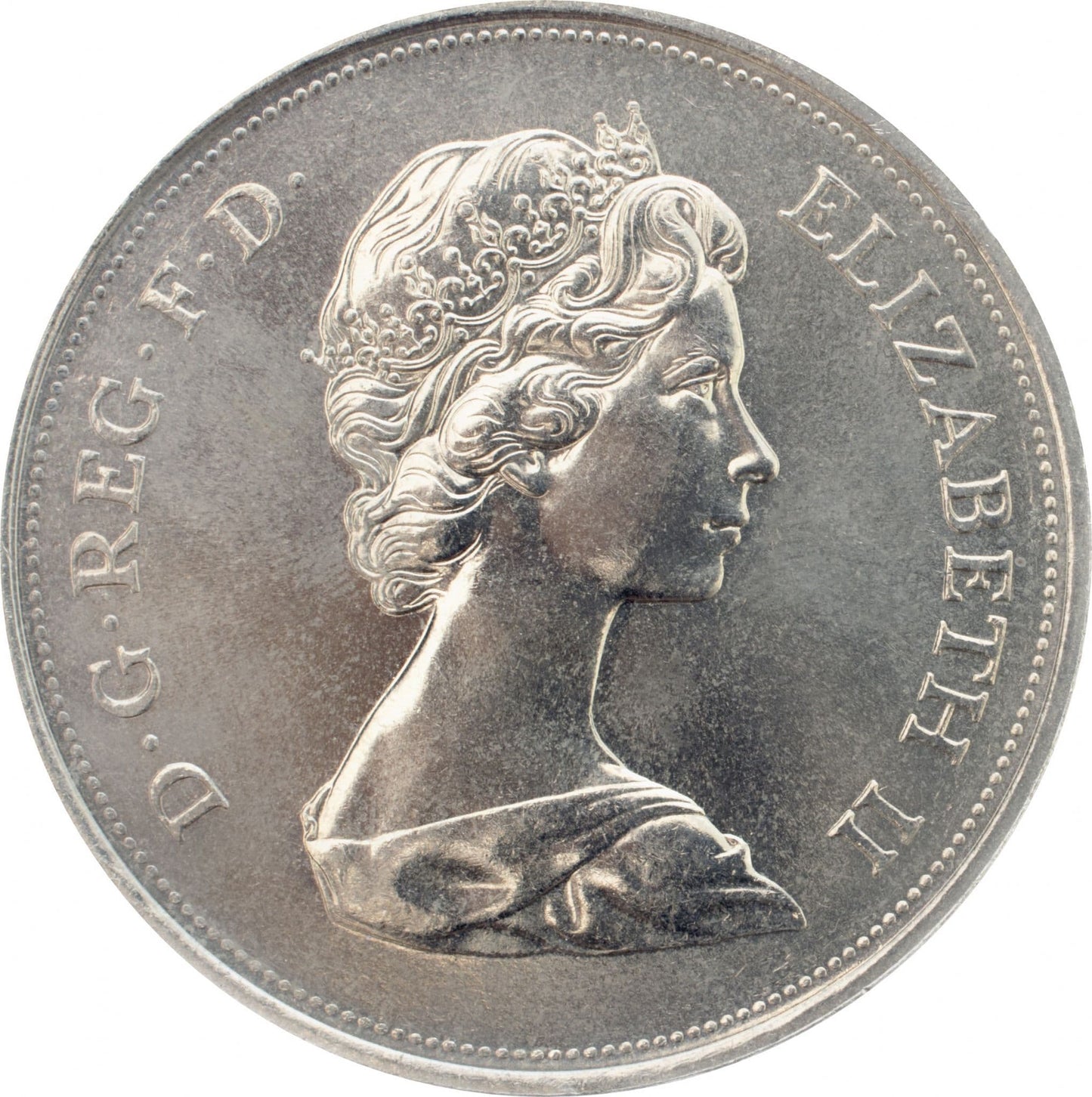 1972 Crown Silver Jubliee Wedding Crown Of Elizabeth And Phillip