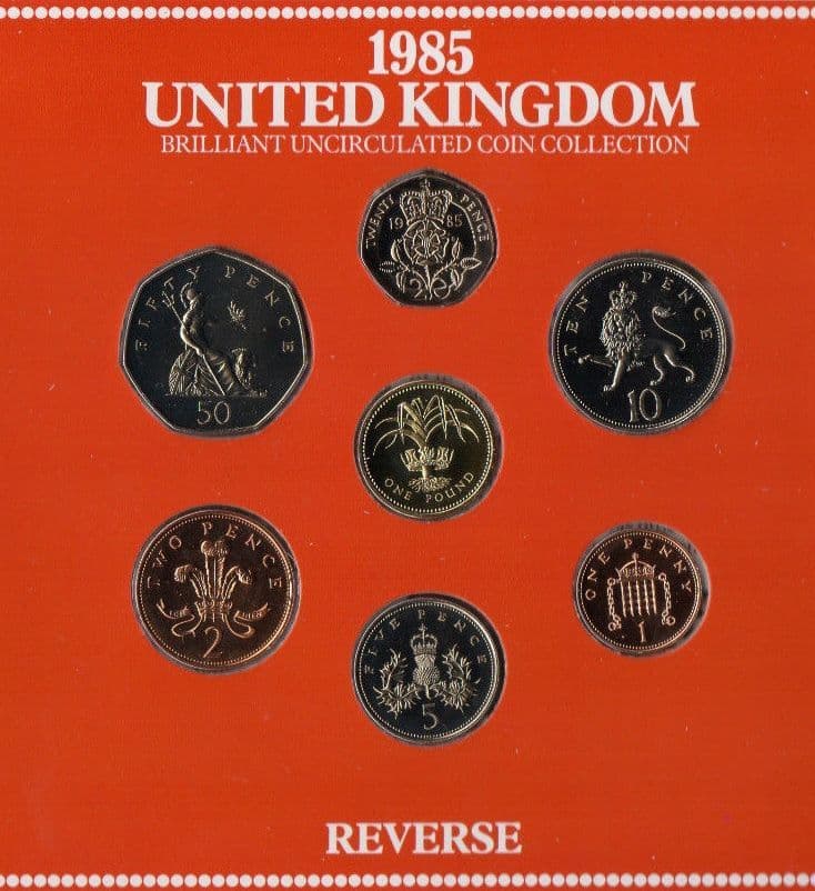 1985 Brilliant Uncirculated Coin Collection