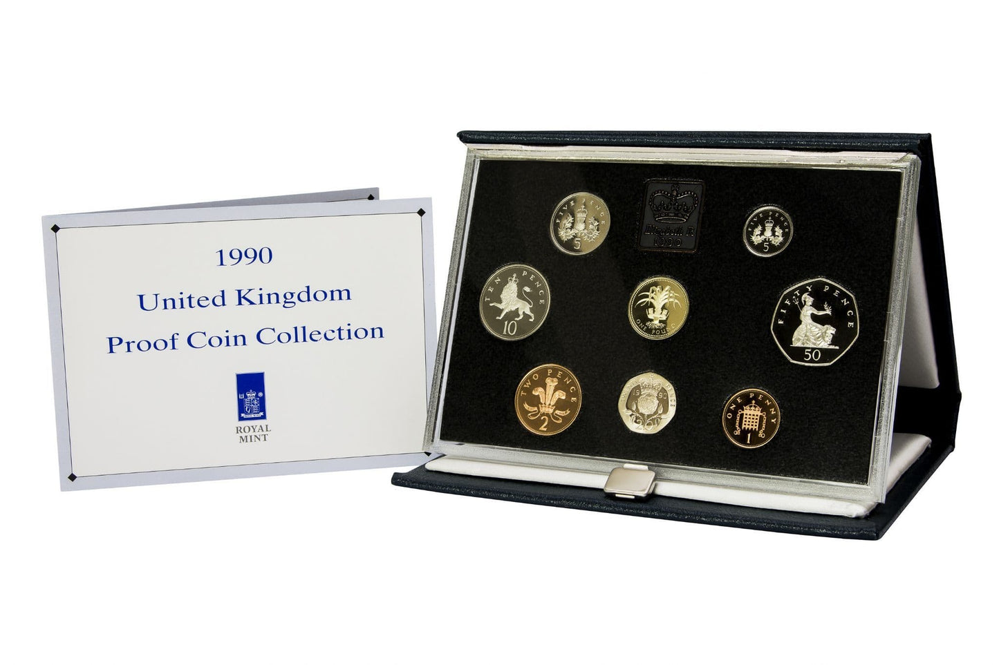 1990 Proof Set Blue Standard