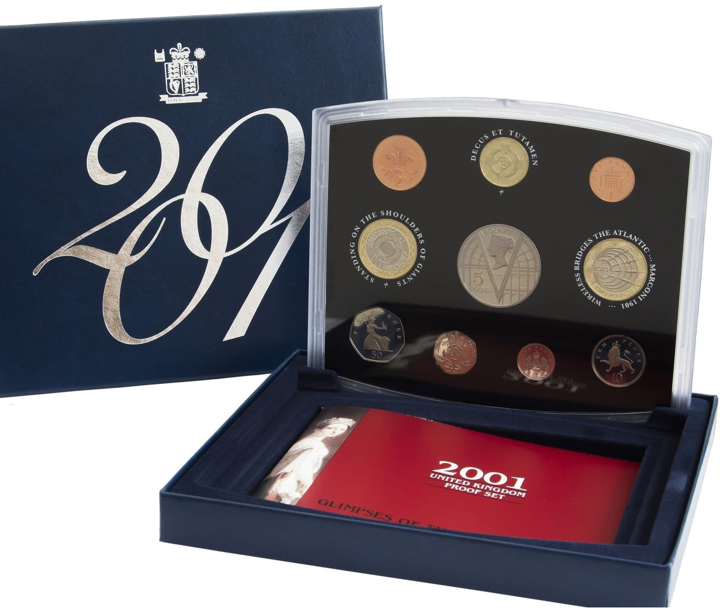 2001 Proof Set Flat Standard