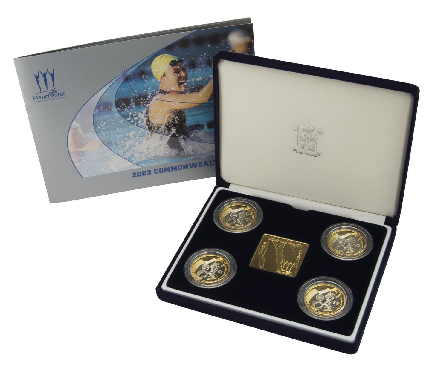 2002 4 X Silver Proof £2 Common Wealth Games