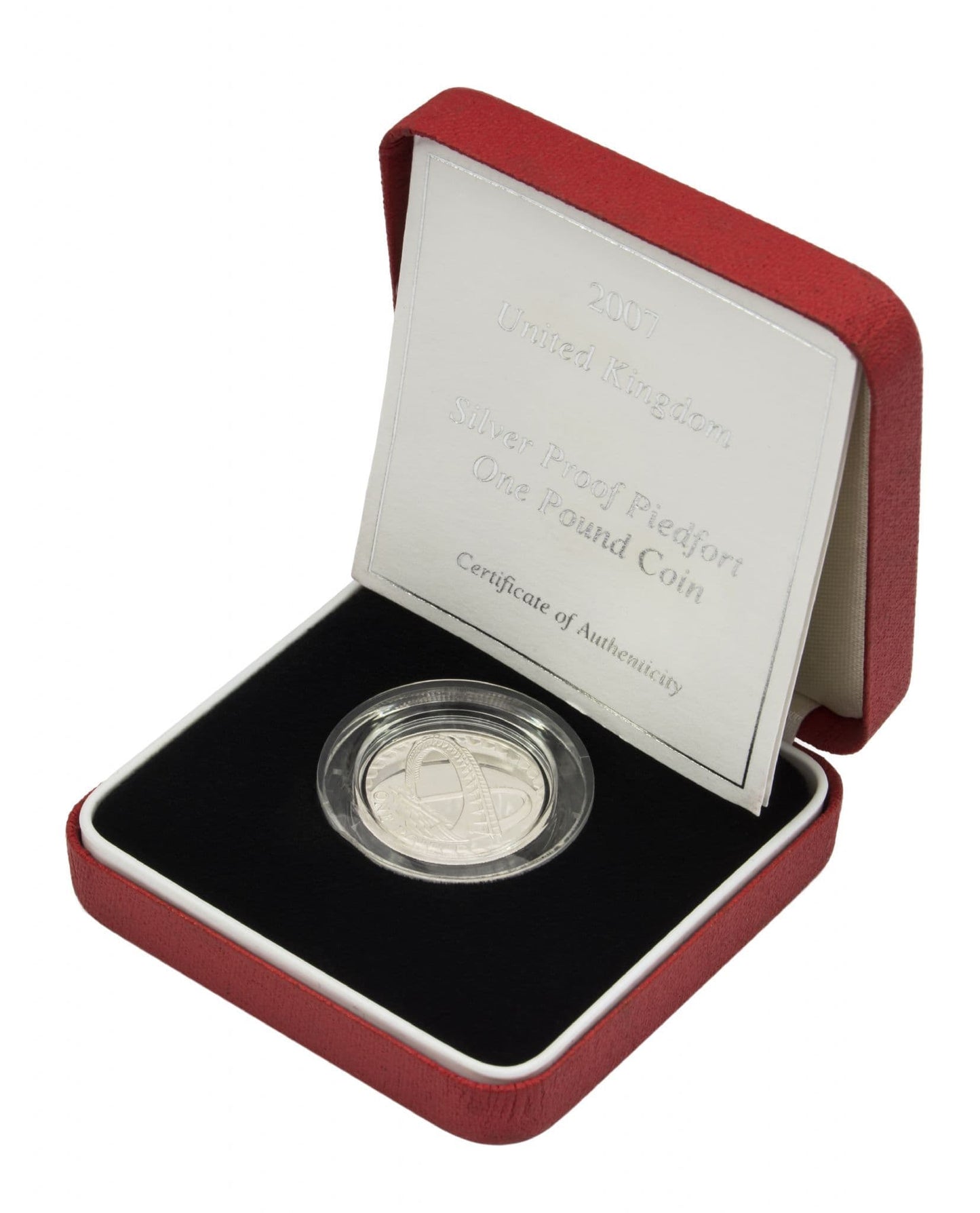 2007 Silver Proof Piedfort One Pound