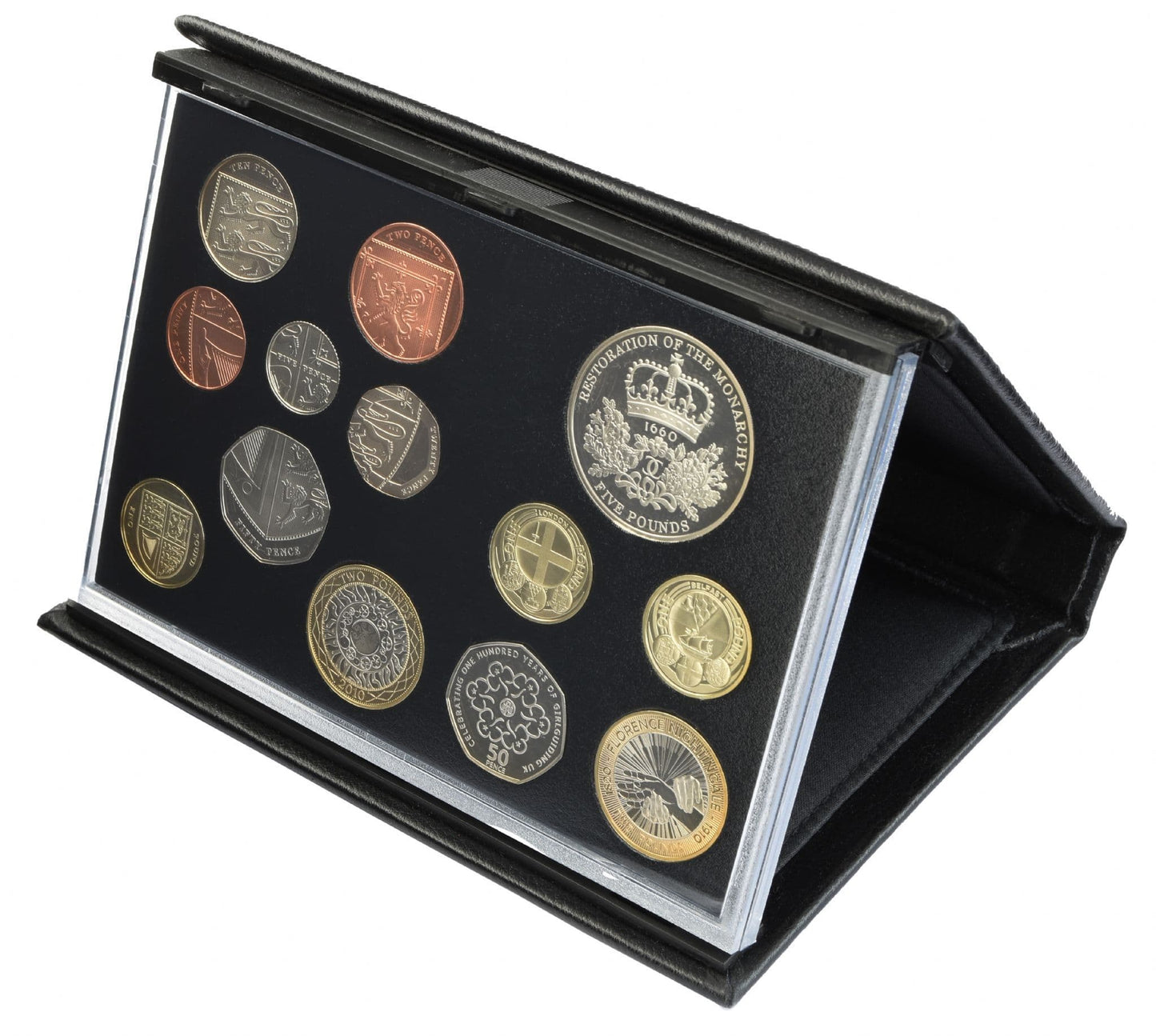 2010 Black Leather Deluxe Proof Set