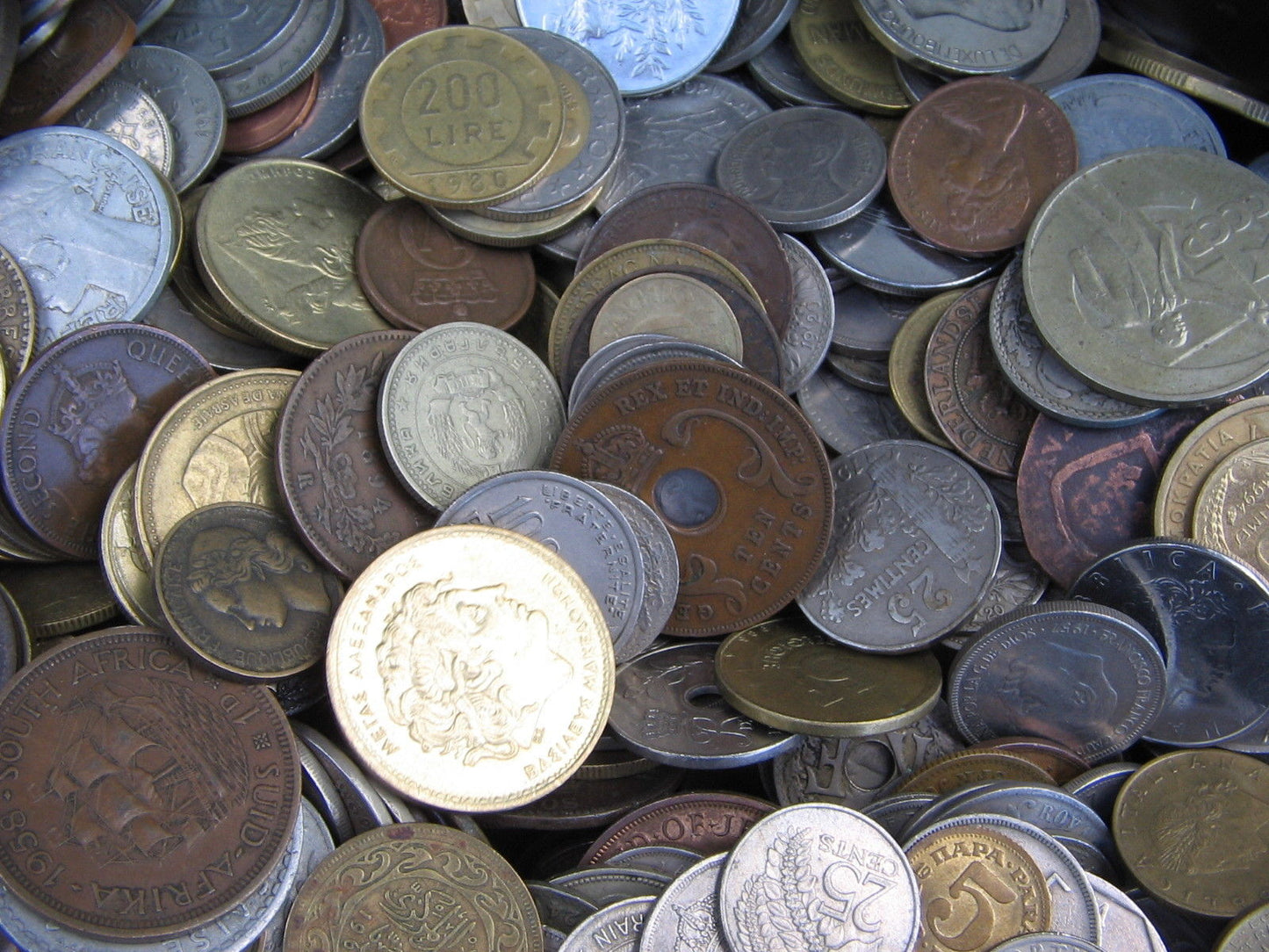 10kg Mixed World Coins