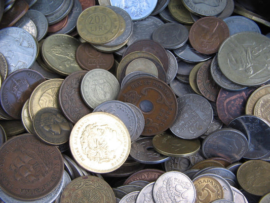 10kg Mixed World Coins