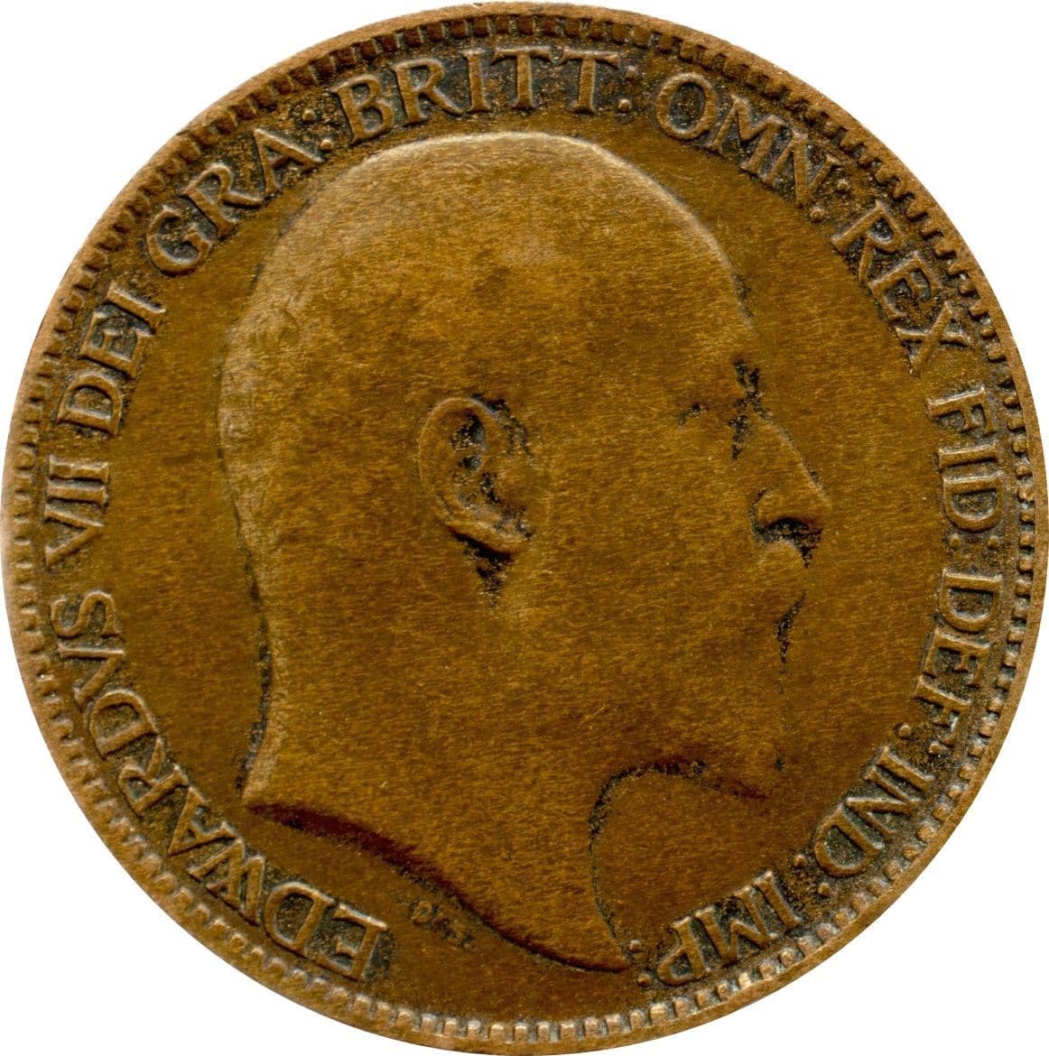 1902 To 1910 Farthing Edward VII Grade From Fair To VF