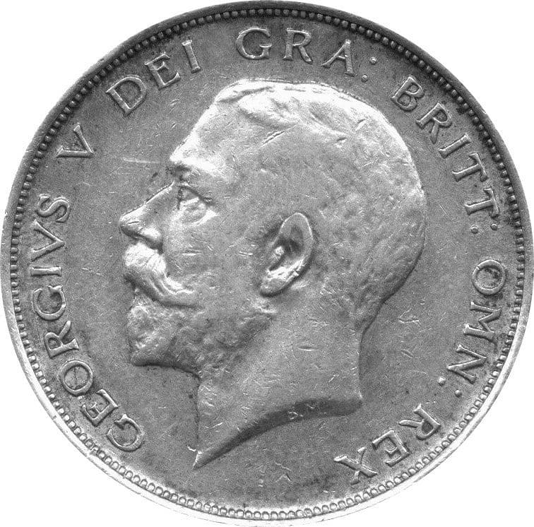 1911 To 1936 Halfcrown George V Grades From Fair To VF