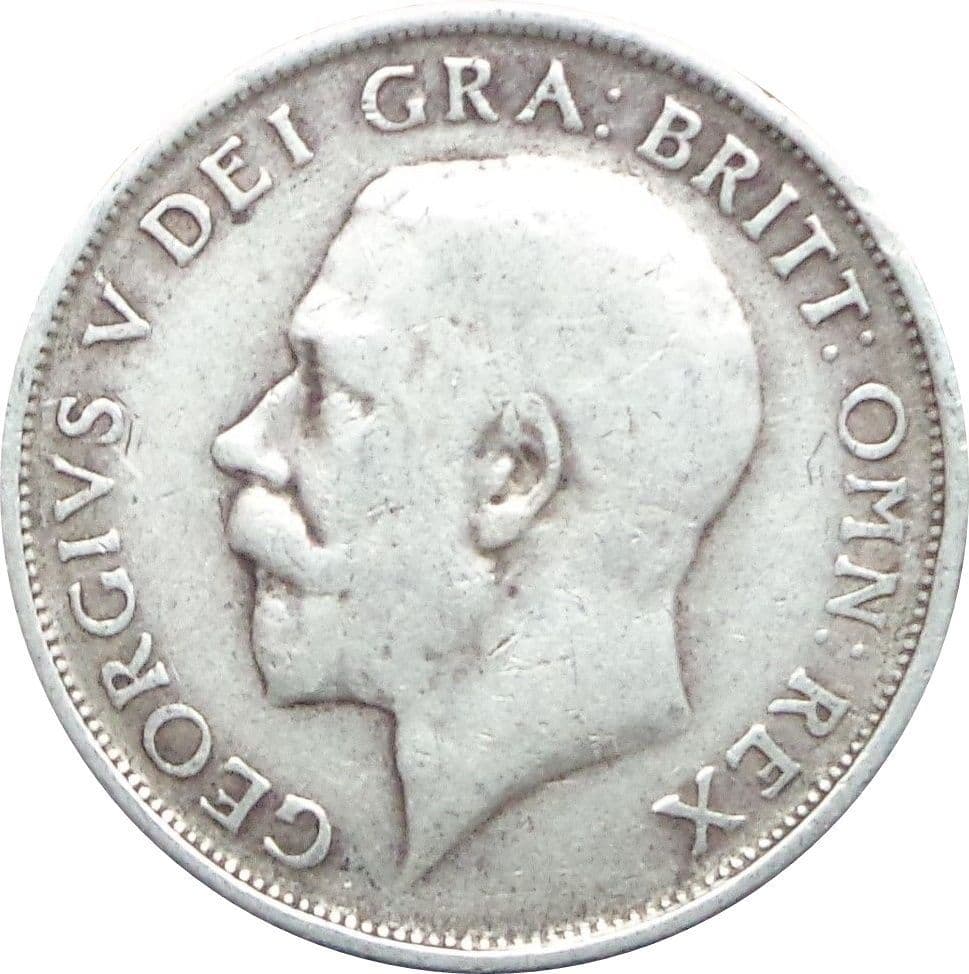 1911 To 1936 Shilling George V Grades From Poor To Vf