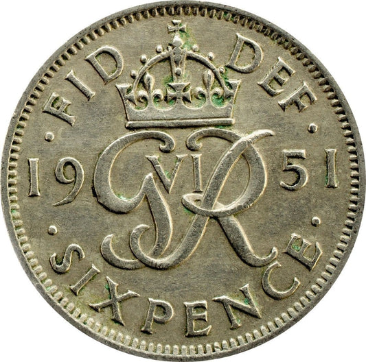 1937 To 1952 Sixpences George VI Grades From Fine To EF