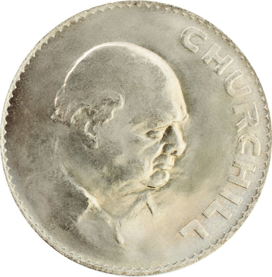 1965 Crown Unc - Winston Churchill Crown Coin