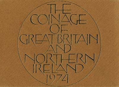 1974 Proof Coinage Of Great Britain And Northern Ireland 6 Coin Set