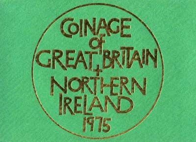 1975 Proof Coinage Of Great Britain And Northern Ireland 6 Coin Set