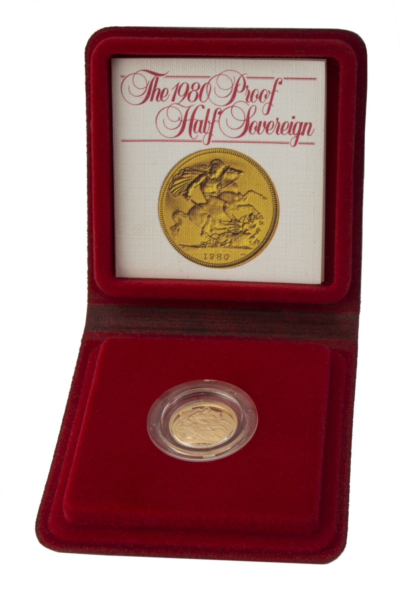 1980 Proof Half Sovereign