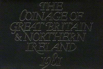 1981 Proof Coinage Of Great Britain And Northern Ireland 6 Coin Set