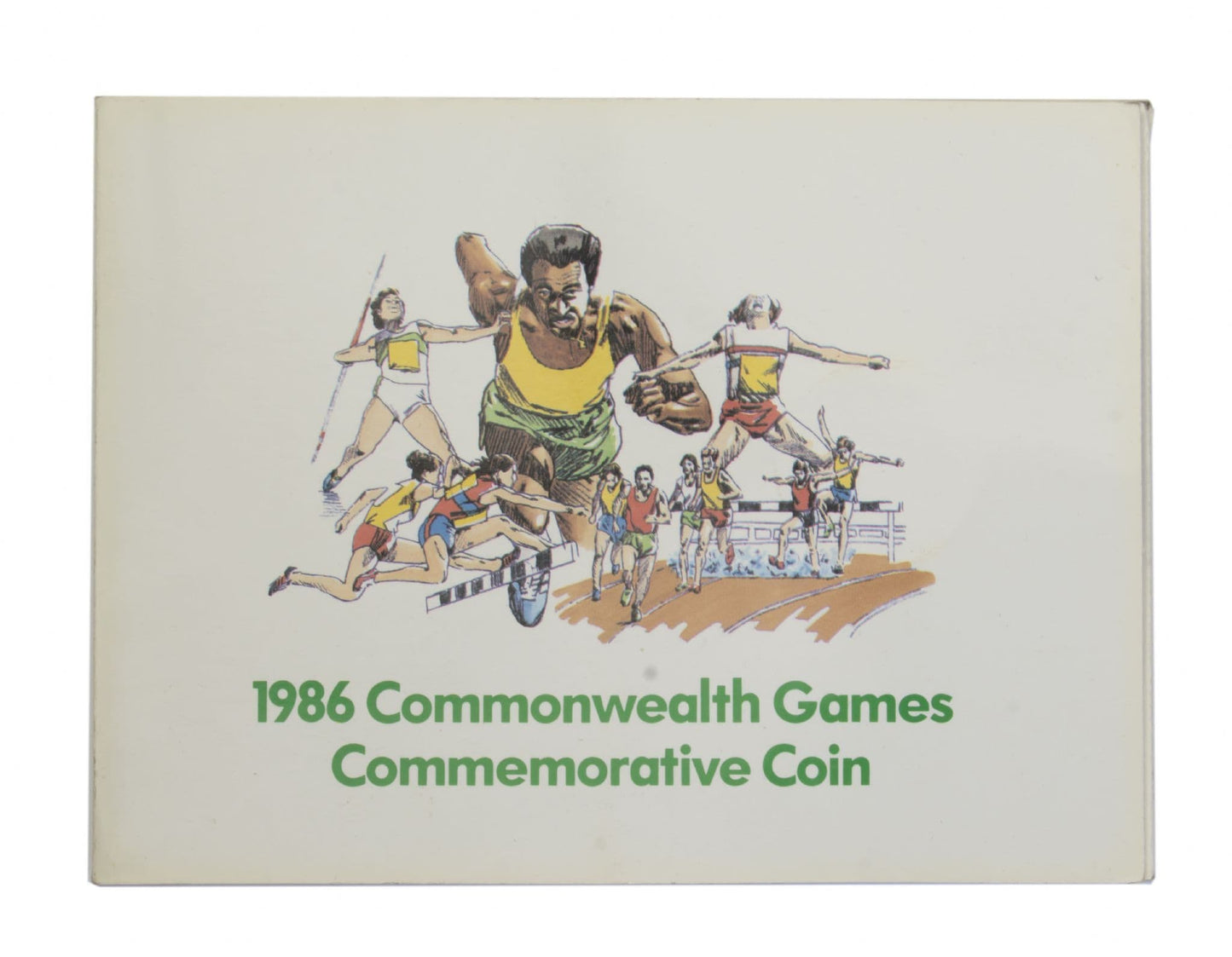 1986 £2 Common Wealth Games Brilliant Uncirculated Pack - Dairy Crest