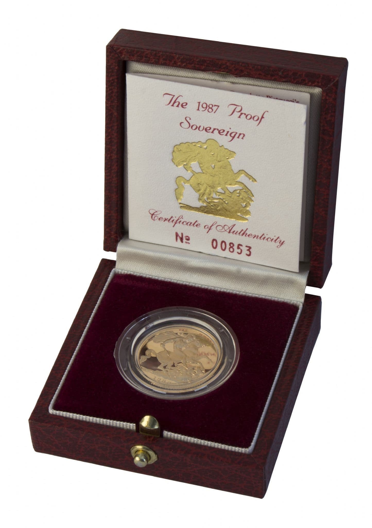 1987 Proof Full Sovereign