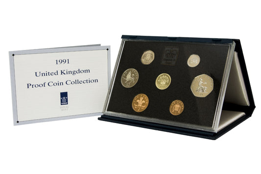 1991 Proof Set Blue Standard