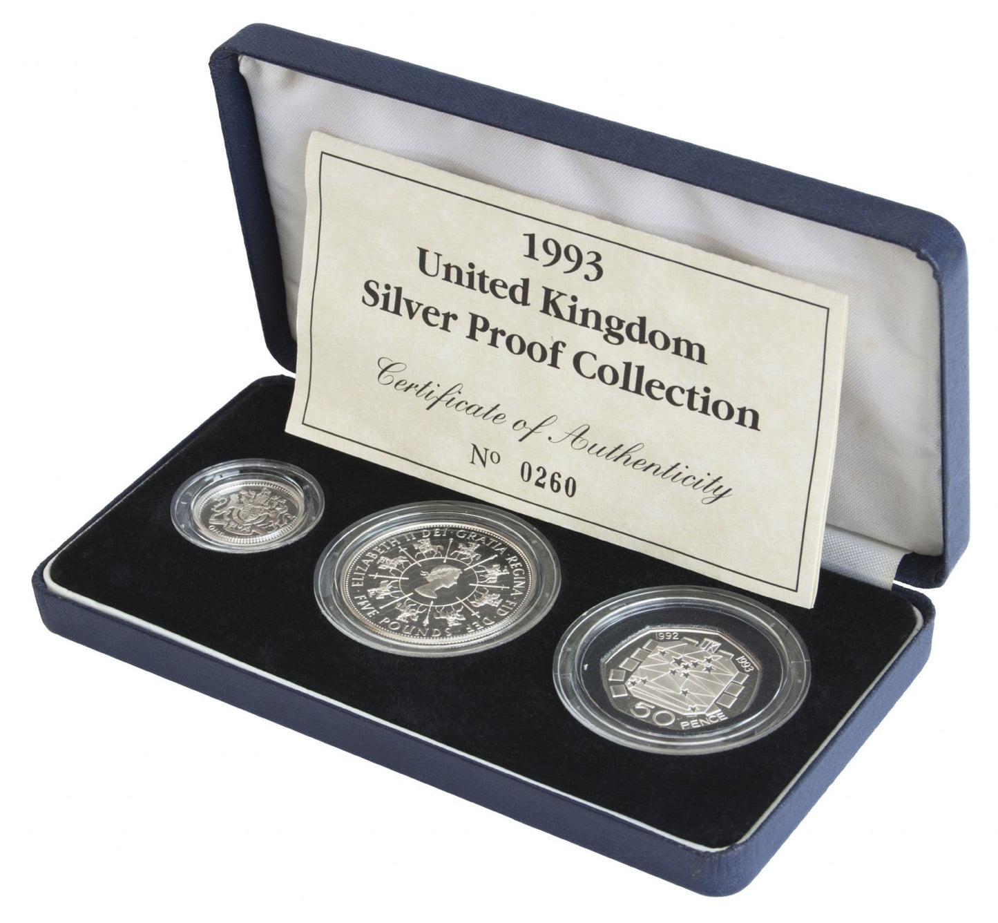 1993 3 X Coin Silver Proof Collection