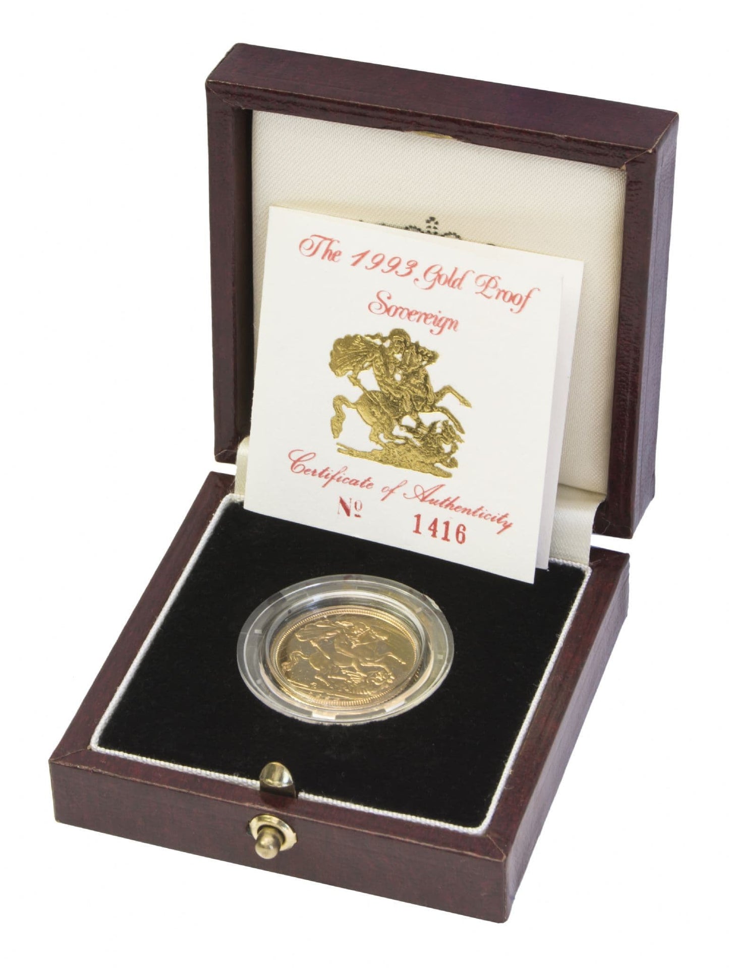 1993 Proof Full Gold Sovereign