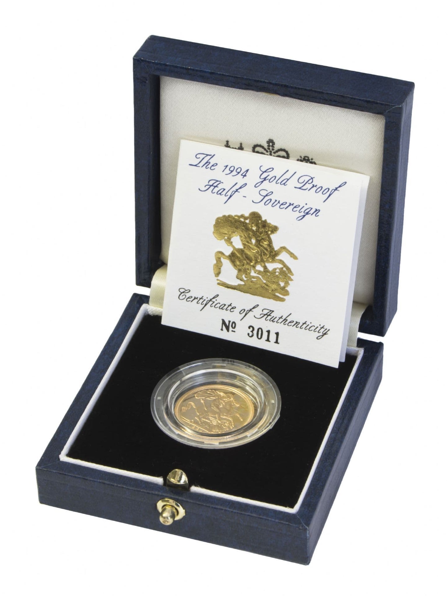 1994 Proof Half Gold Sovereign