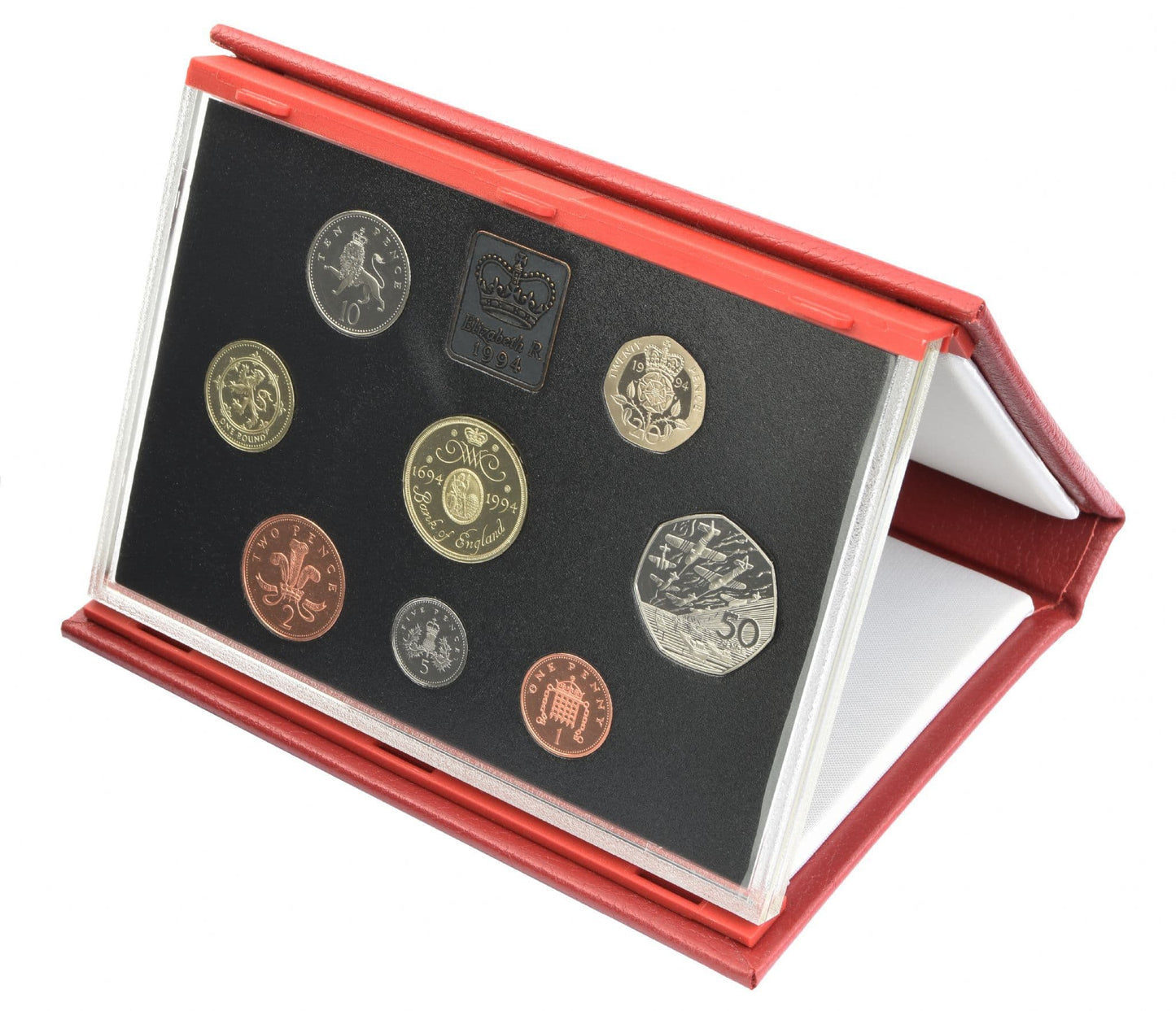 1994 Proof Set Red Leather Deluxe