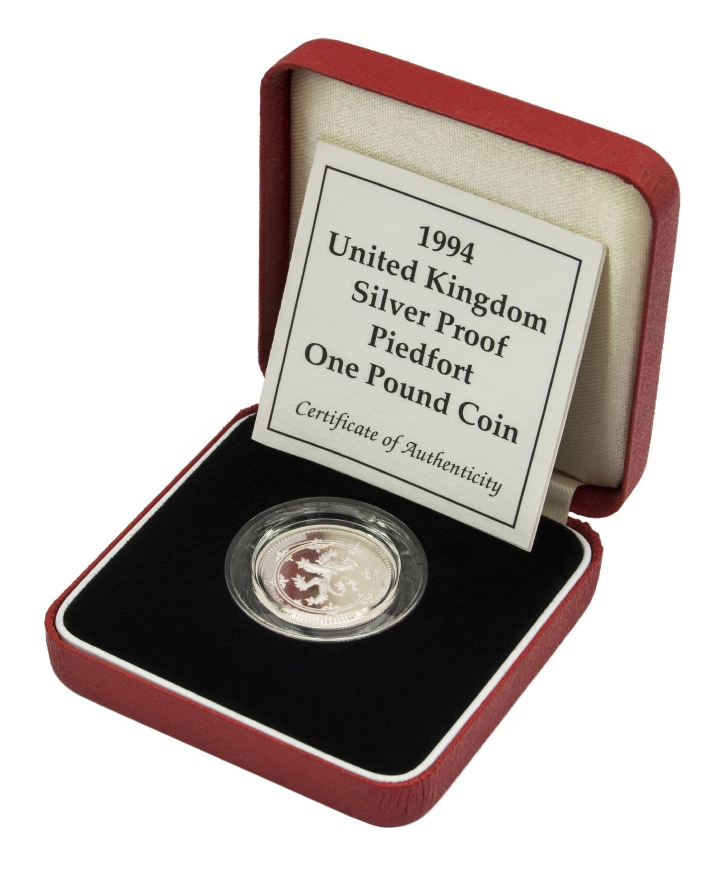 1994 Silver Proof Piedfort One Pound