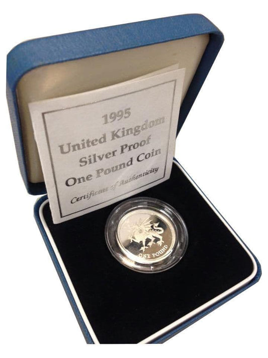 1995 Silver Proof One Pound Coin