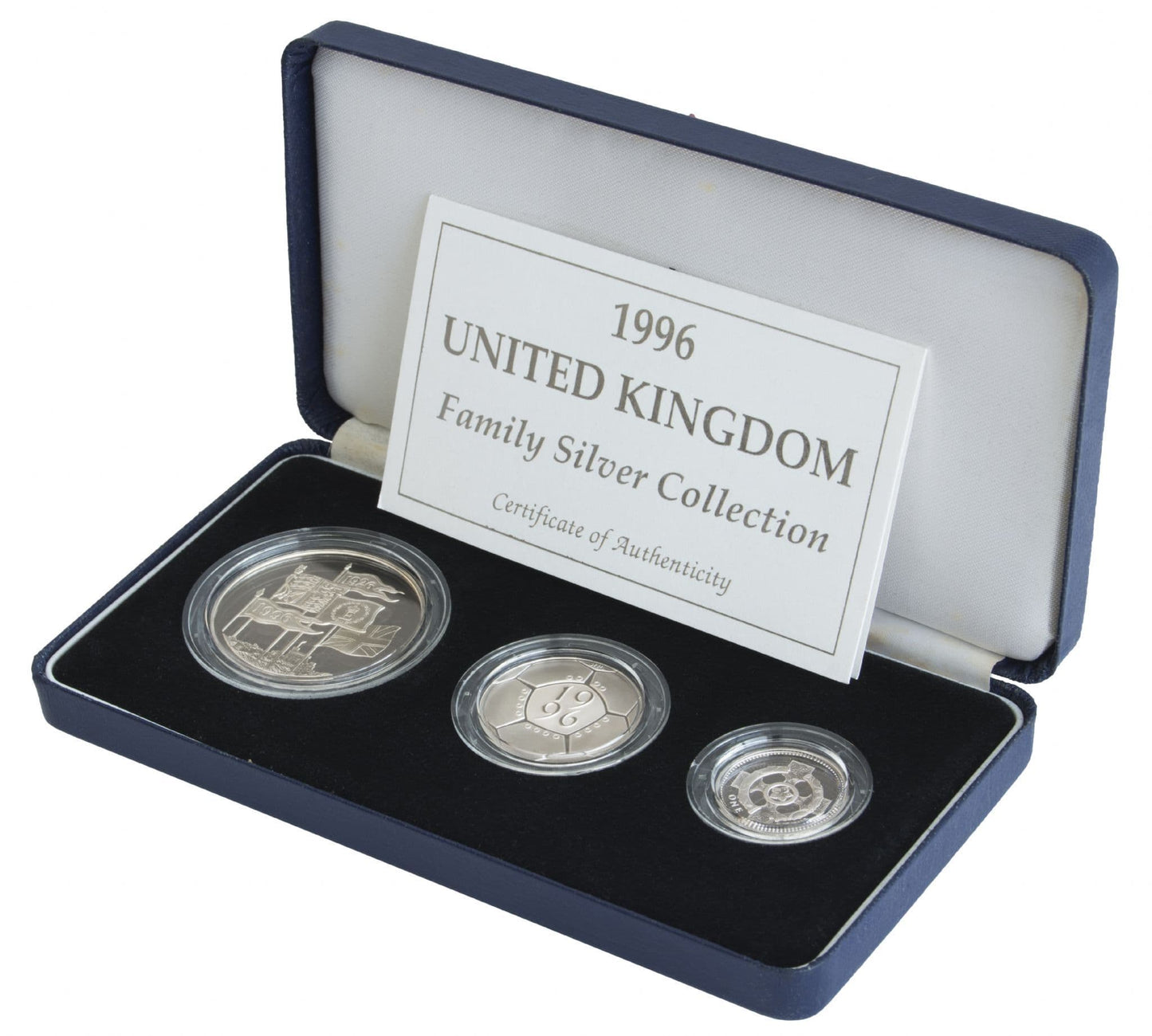 1996 3 X Coin Silver Proof Family Collection