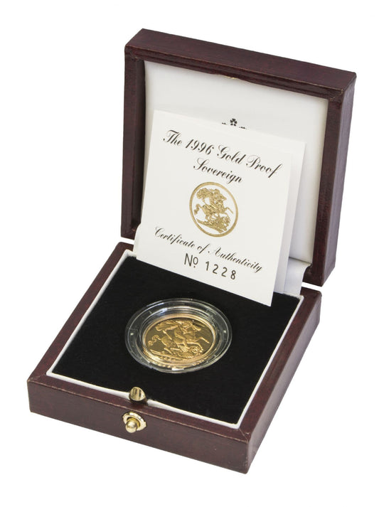 1996 Proof Full Gold Sovereign