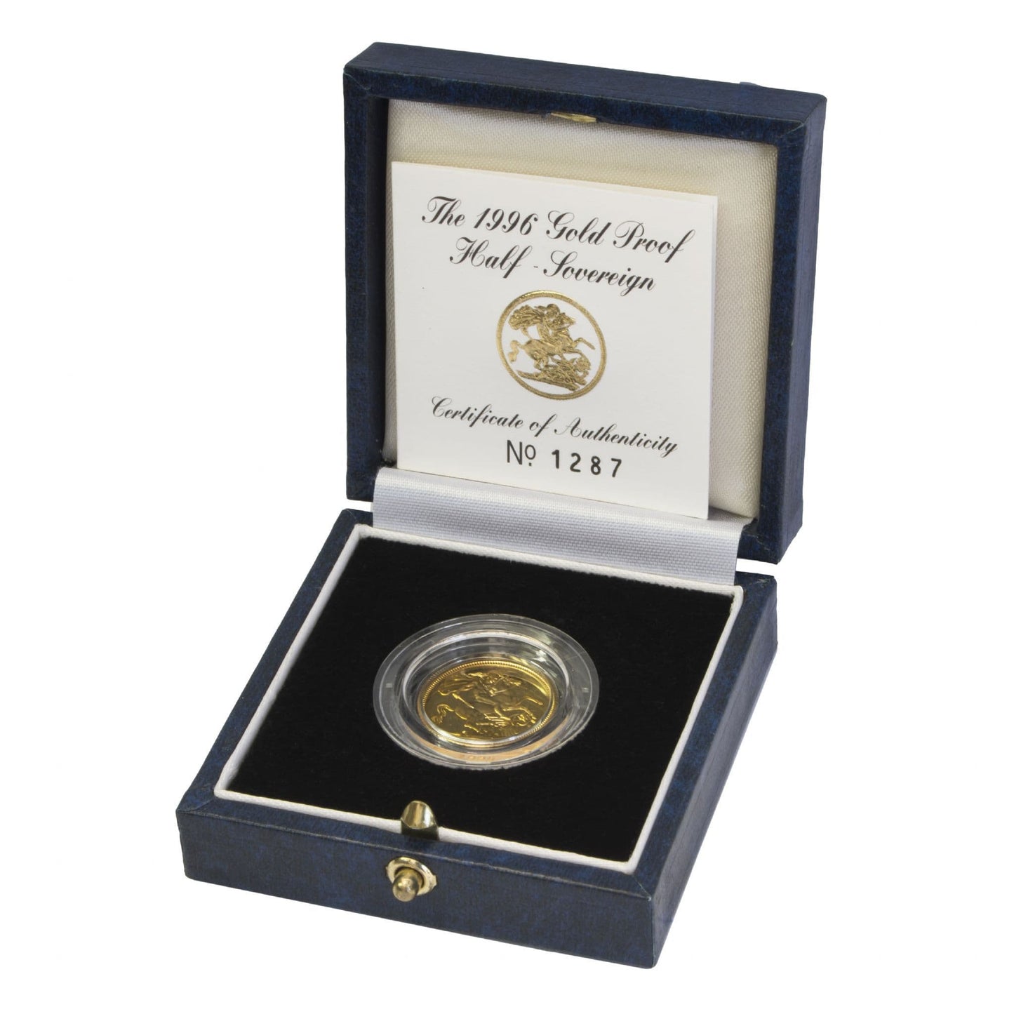 1996 Proof Half Gold Sovereign