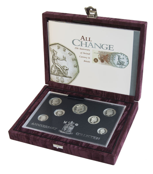 1996 Silver Proof Anniversary Collection Set