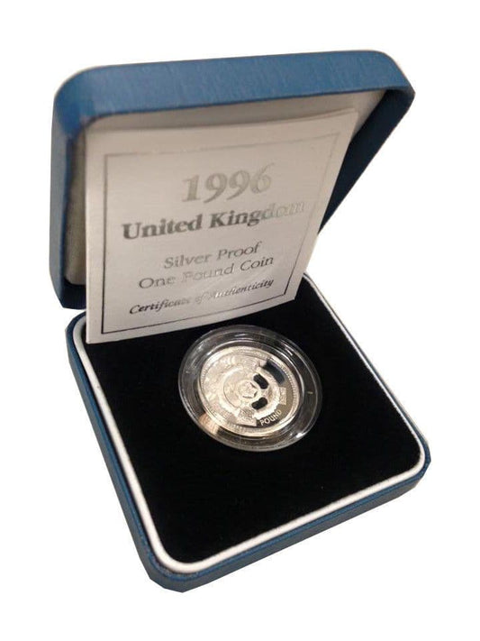 1996 Silver Proof One Pound Coin