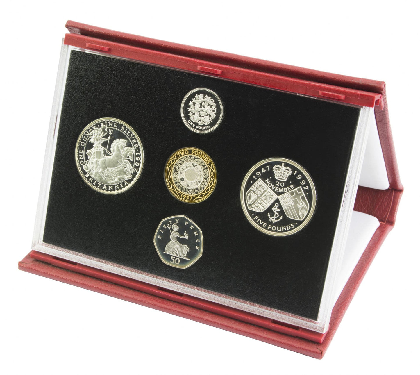 1997 5 X Coin Silver Proof Collection