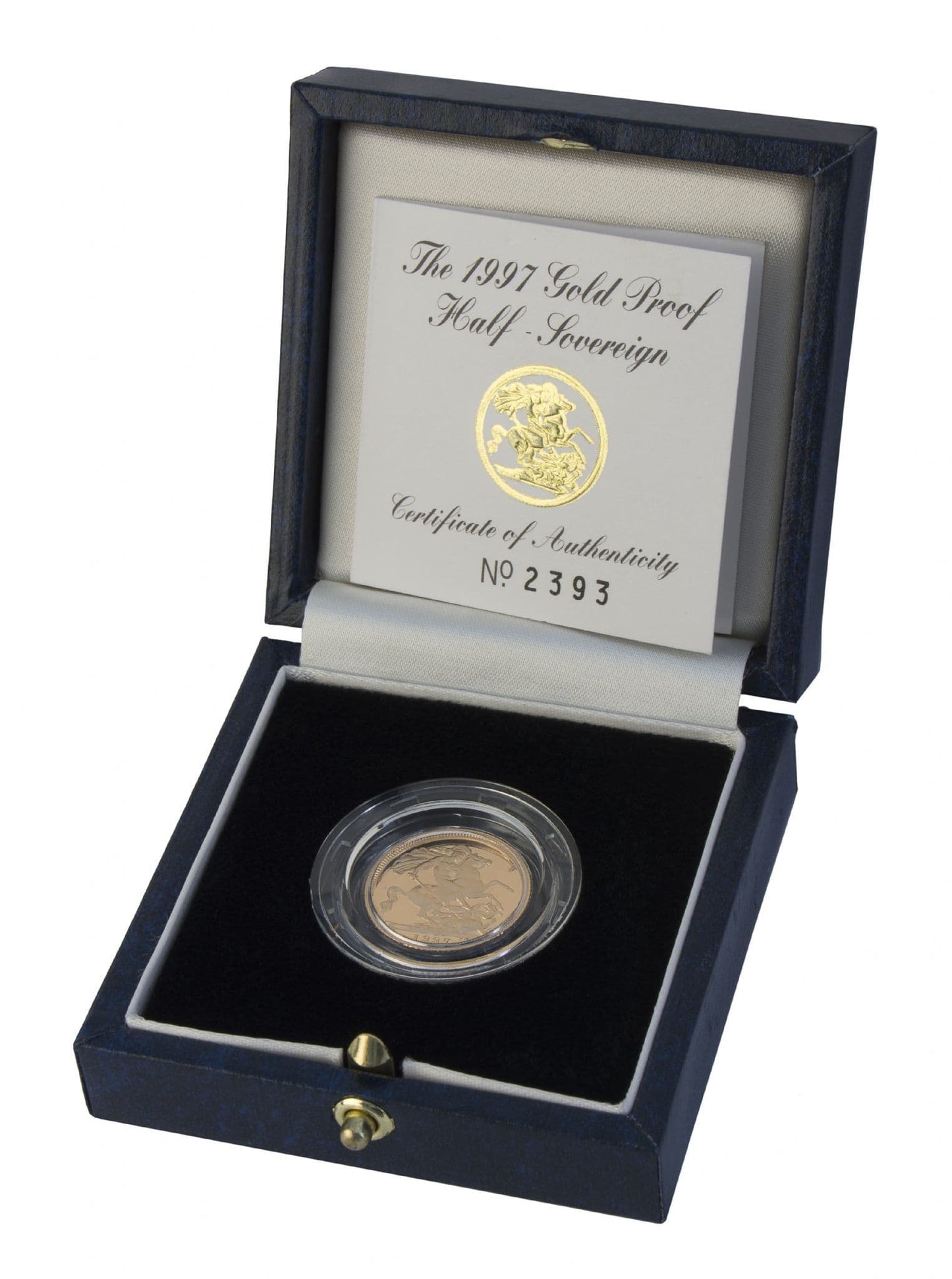 1997 Proof Half Sovereign