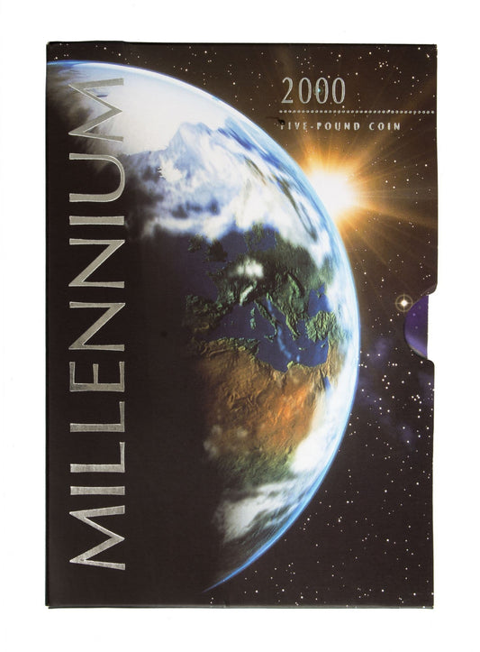 2000 £5 Millennium Royal Mint Brilliant Uncirculated Pack