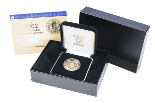 2002 Proof Full Gold Sovereign