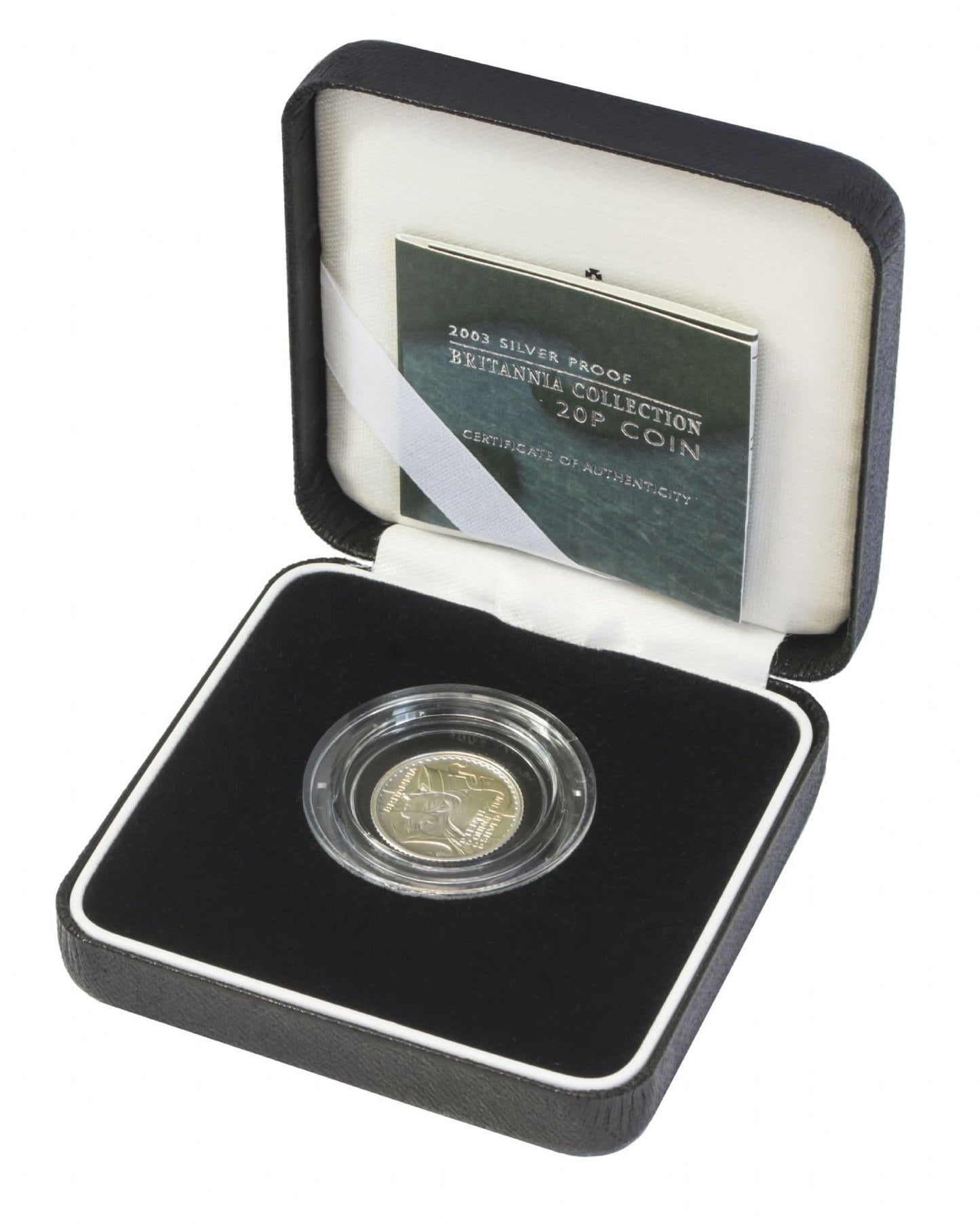 2003 Silver Proof Britannia 20P With Certificate