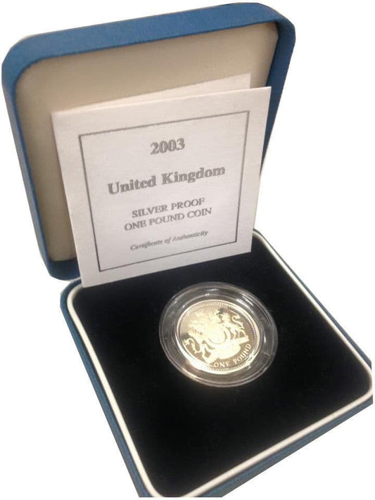 2003 Silver Proof One Pound Coin