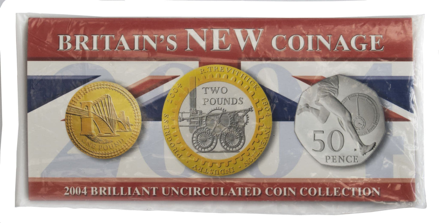 2004 New Coinage Brilliant Uncirculated Pack