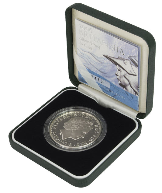 2006 Silver Proof Britannia Single With Certificate