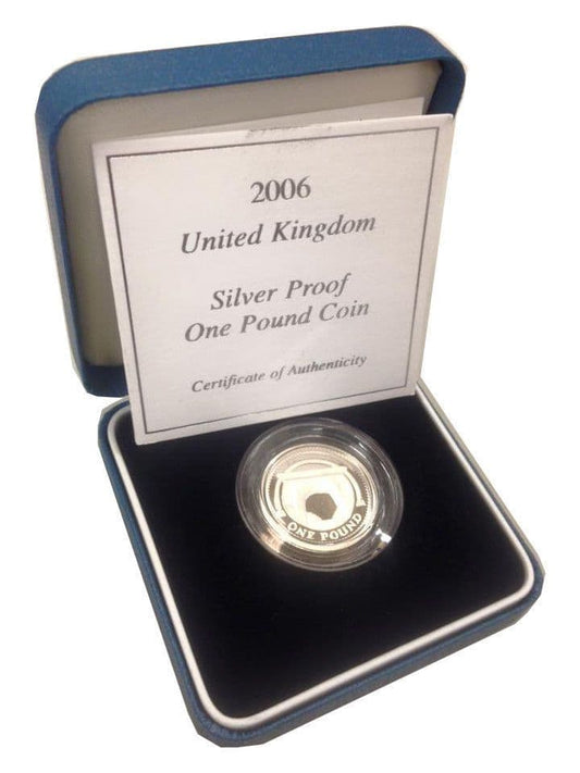 2006 Silver Proof One Pound Coin