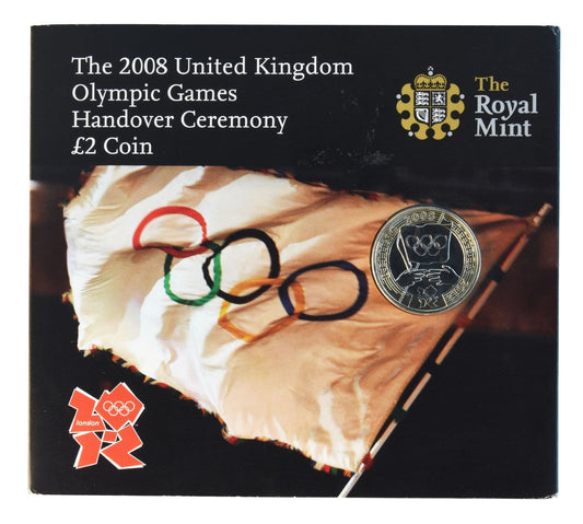 2008 £2 Handover Ceremony Brilliant Uncirculated Pack