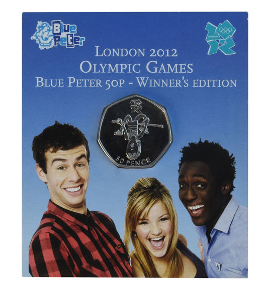 2009 50P Blue Peter Uncirculated Coin Pack