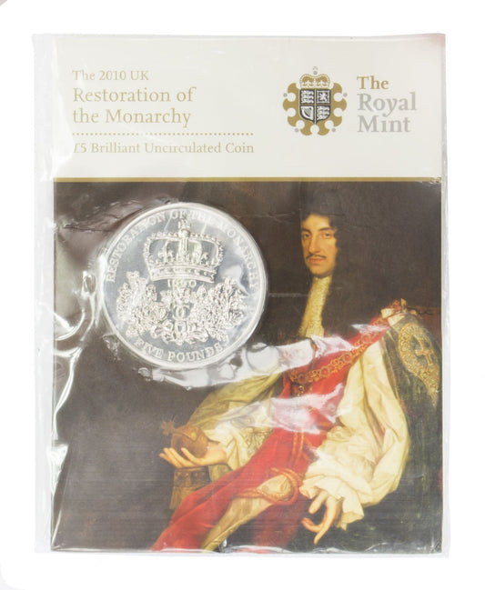 2010 £5 Royal Mint Brilliant Uncirculated Small Pack