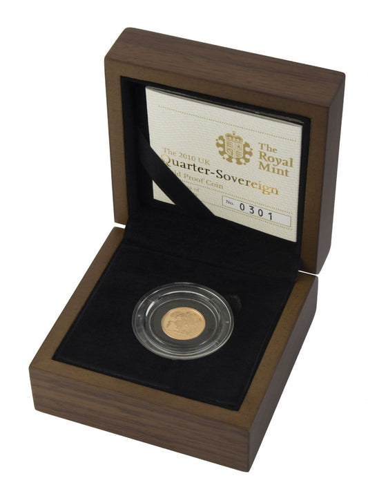 2010 Proof Quarter Sovereign