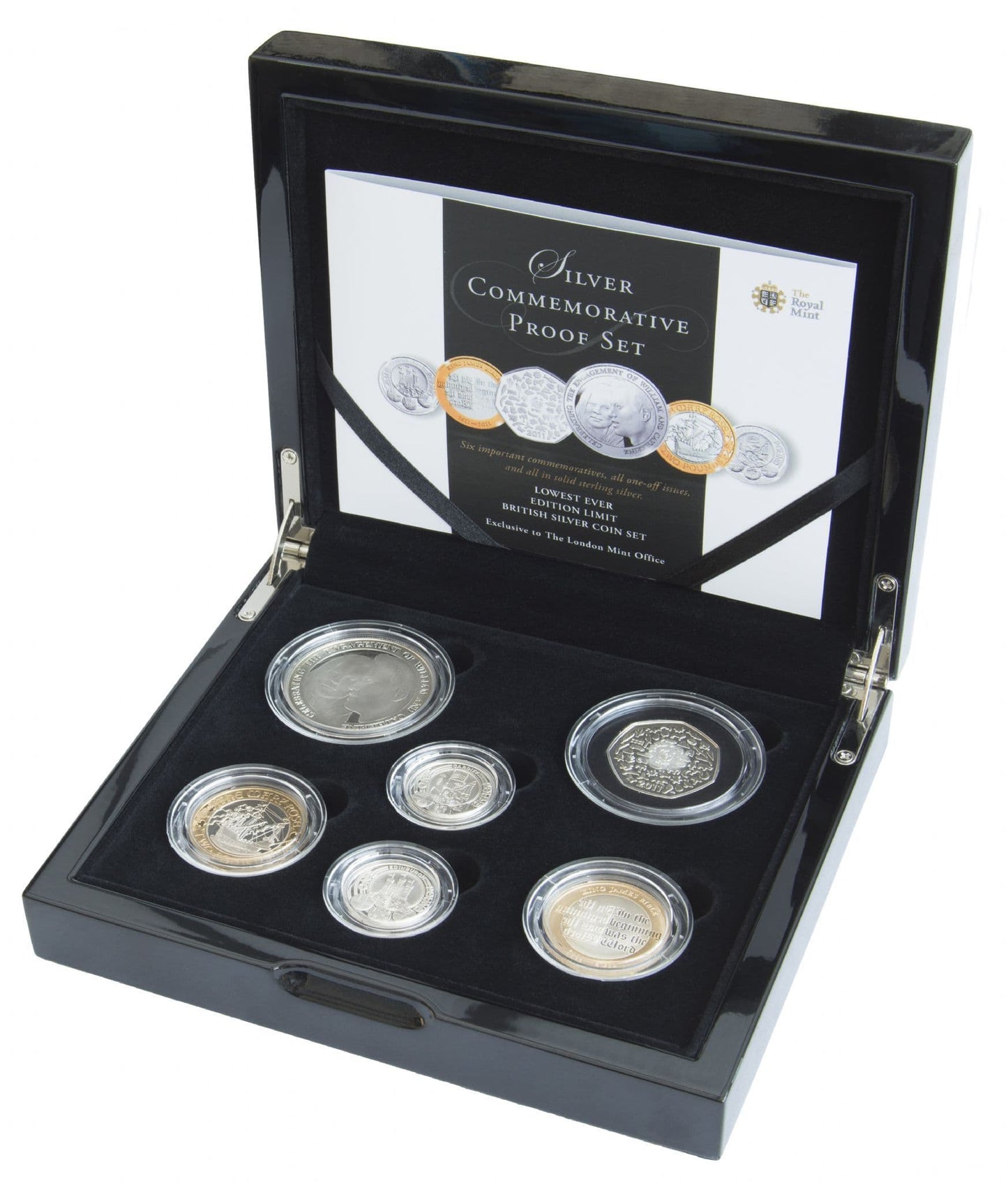 2011 6X Coin Silver Proof Commemorative Set