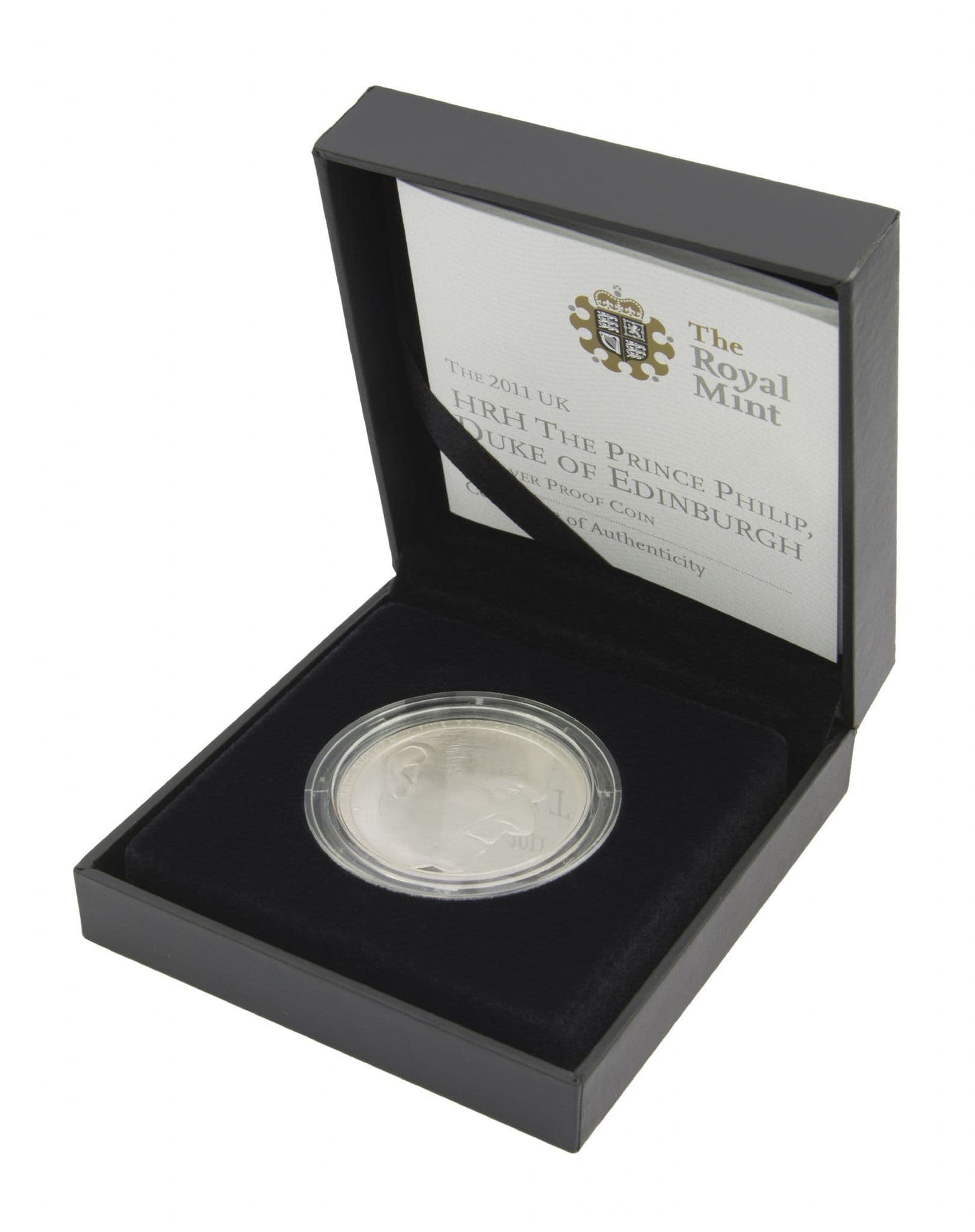 2011 Silver Proof £5 Coin Price Phillip