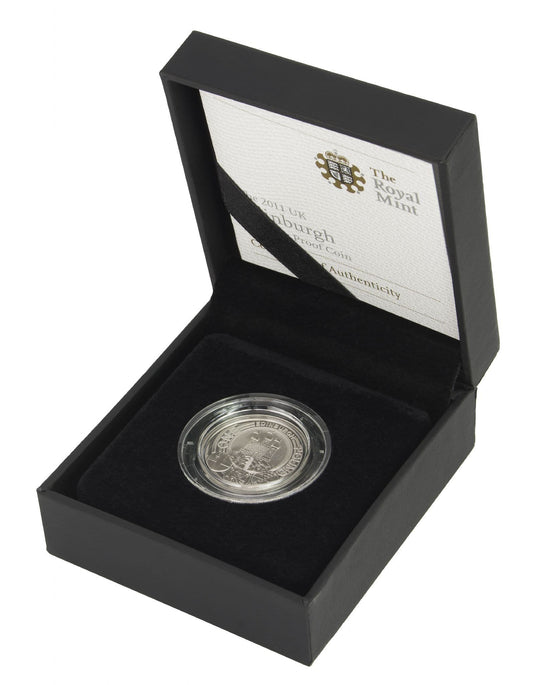 2011 Silver Proof One Pound Coin - Edinburgh