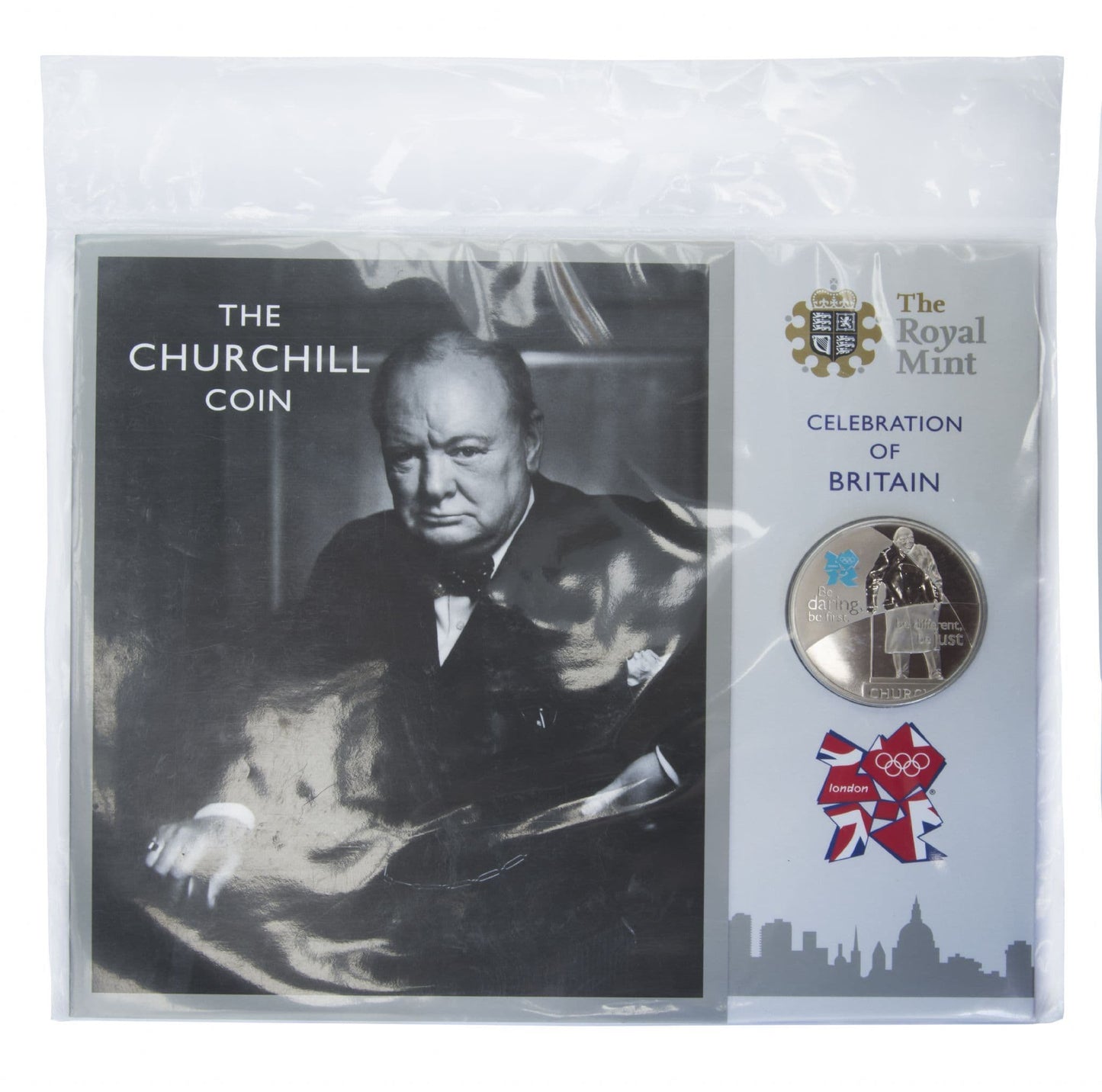 2012 £5 Coin Pack Celebration Of Britain Chruchill