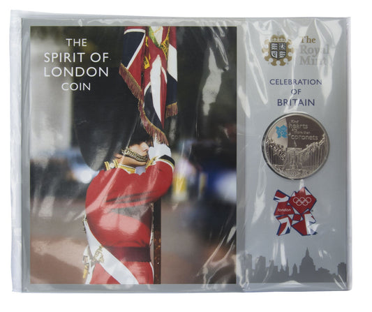 2012 £5 Coin Pack Celebration Of Britain Cornonets